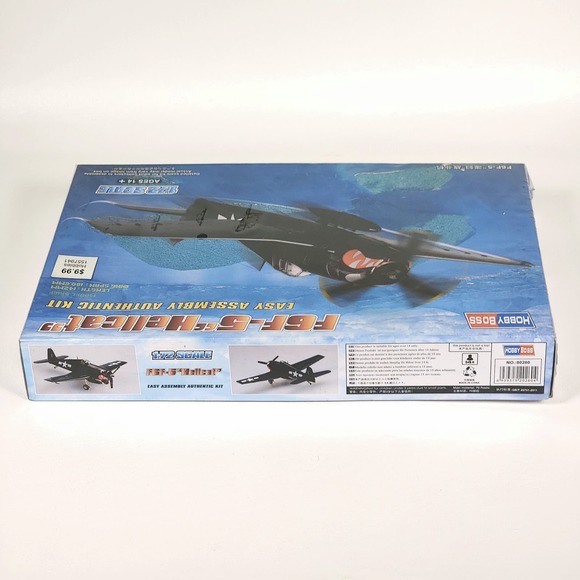 Hobby Boss 1/72 F6F-5 Hellcat Fighter Plastic Airplane Easy Model Kit‎ 80260 - Picture 2 of 5